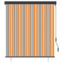 Estor enrollable de exterior amarillo y azul 140x250 cm by , Blinds and blinds - Ref: Foro24-145968, Price: 63,42 €, Discount: %