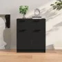 Black plywood sideboard 60x30x70 cm by vidaXL, Sideboards - Ref: Foro24-811089, Price: 92,01 €, Discount: %