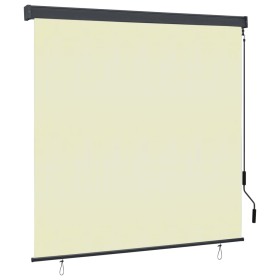 Estor enrollable de exterior color crema 160x250 cm von , Jalousien und Jalousien - Ref: Foro24-145977, Preis: 66,60 €, Rabat...