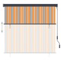Estor enrollable de exterior amarillo y azul 170x250 cm by , Blinds and blinds - Ref: Foro24-145980, Price: 70,39 €, Discount: %