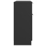 Schwarzes Sperrholz-Sideboard 60x30x70 cm von vidaXL, Sideboards - Ref: Foro24-811089, Preis: 91,92 €, Rabatt: %