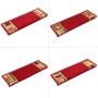 Alfombrillas de escalera autoadhesivas 10 uds rojo 65x21x4 cm | Foro24.es | Tu tienda online para hogar, jardín y más Foro24.es