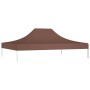 Techo de carpa para celebraciones marrón 4,5x3 m 270 g/m² by , Covers for tents and gazebos - Ref: Foro24-315371, Price: 37,9...