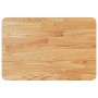 Encimera baño madera maciza tratada marrón claro 60x40x2,5 cm by , Countertops - Ref: Foro24-343040, Price: 51,64 €, Discount: %