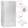 Horno ahumador de BBQ con generador humo frío acero galvanizado by , Barbecues - Ref: Foro24-3200761, Price: 160,54 €, Discou...
