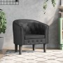Sillón cuero sintético negro by , Armchairs - Ref: Foro24-356457, Price: 168,78 €, Discount: %
