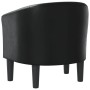 Sillón cuero sintético negro by , Armchairs - Ref: Foro24-356457, Price: 168,78 €, Discount: %