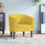 Sillón de terciopelo amarillo von , Sessel - Ref: Foro24-356476, Preis: 192,93 €, Rabatt: %