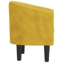 Sillón de terciopelo amarillo von , Sessel - Ref: Foro24-356476, Preis: 192,93 €, Rabatt: %
