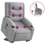 Sillón de masaje reclinable de pie de tela gris claro von , Sessel - Ref: Foro24-3206576, Preis: 298,11 €, Rabatt: %