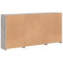 Aparador con luces LED gris Sonoma 202x37x100 cm von , Sideboards - Ref: Foro24-3209189, Preis: 292,07 €, Rabatt: %