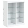 Aparador con luces LED blanco 81x37x100 cm by , Sideboards - Ref: Foro24-836714, Price: 92,42 €, Discount: %