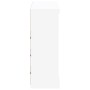 Aparador con luces LED blanco 81x37x100 cm by , Sideboards - Ref: Foro24-836714, Price: 92,42 €, Discount: %