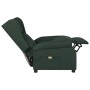 Sillón de masaje eléctrico tela verde oscuro de , Sillones de masaje eléctricos - Ref: Foro24-348522, Precio: 262,46 €