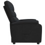 Sillón reclinable de tela negro by , Armchairs - Ref: Foro24-342702, Price: 183,64 €, Discount: %