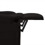 Sillón reclinable de tela negro by , Armchairs - Ref: Foro24-342702, Price: 183,64 €, Discount: %