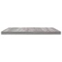 Estantes pared 4 uds madera ingeniería gris Sonoma 40x30x1,5 cm