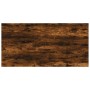 Estantes pared 4 uds madera ingeniería roble humo 60x30x1,5 cm