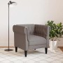 Sillón Chesterfield de tela gris taupé von , Sofas - Ref: Foro24-372543, Preis: 204,90 €, Rabatt: %