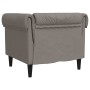 Sillón Chesterfield de tela gris taupé von , Sofas - Ref: Foro24-372543, Preis: 204,90 €, Rabatt: %