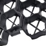 Rejillas para césped 16 unidades plástico negro 60x40x3 cm by , Moldings - Ref: Foro24-146279, Price: 101,99 €, Discount: %