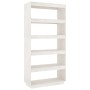 White pine shelving/space divider 80x35x167 cm by vidaXL, Bookcases and shelves - Ref: Foro24-810895, Price: 126,11 €, Discou...