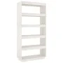 White pine shelving/space divider 80x35x167 cm by vidaXL, Bookcases and shelves - Ref: Foro24-810895, Price: 124,51 €, Discou...