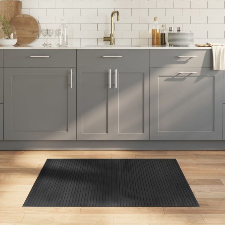 Alfombra rectangular bambú gris 80x100 cm von , Teppiche - Ref: Foro24-376772, Preis: 15,81 €, Rabatt: %
