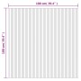 Alfombra rectangular bambú marrón oscuro 100x100 cm von , Teppiche - Ref: Foro24-376803, Preis: 17,12 €, Rabatt: %