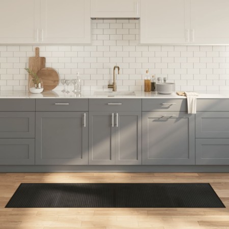 Alfombra rectangular bambú negro 60x200 cm by , Rugs - Ref: Foro24-376834, Price: 24,08 €, Discount: %