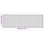 Alfombra rectangular bambú marrón 60x200 cm | Foro24.es | Tu tienda online para hogar, jardín y más Foro24.es