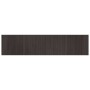 Alfombra rectangular bambú marrón oscuro 70x300 cm by , Rugs - Ref: Foro24-376881, Price: 30,43 €, Discount: %