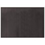 Alfombra rectangular bambú marrón oscuro 70x100 cm | Foro24.es | Tu tienda online para hogar, jardín y más Foro24.es