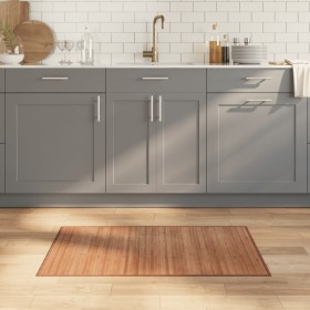 Alfombra rectangular bambú color natural 60x100 cm by , Rugs - Ref: Foro24-376829, Price: 17,69 €, Discount: %