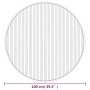 Alfombra redonda bambú marrón 100 cm by , Rugs - Ref: Foro24-376986, Price: 22,74 €, Discount: %