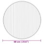 Alfombra redonda bambú color natural 60 cm von , Teppiche - Ref: Foro24-376973, Preis: 14,23 €, Rabatt: %