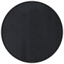 Alfombra redonda bambú negro 80 cm | Foro24.es | Tu tienda online para hogar, jardín y más Foro24.es