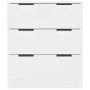 Sperrholz Anrichte weiß 60x30x70 cm von vidaXL, Sideboards - Ref: Foro24-811070, Preis: 68,05 €, Rabatt: %
