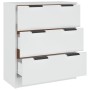Sperrholz Anrichte weiß 60x30x70 cm von vidaXL, Sideboards - Ref: Foro24-811070, Preis: 70,12 €, Rabatt: %