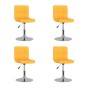 Sillas de comedor giratorias 4 unidades tela amarillo | Foro24.es | Tu tienda online para hogar, jardín y más Foro24.es