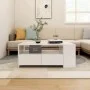 White engineered wood coffee table 102x55x42 cm by vidaXL, Coffee table - Ref: Foro24-810917, Price: 87,60 €, Discount: %