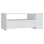 Weißer Couchtisch aus Holzwerkstoff, 102 x 55 x 42 cm von vidaXL, Couchtisch - Ref: Foro24-810917, Preis: 86,83 €, Rabatt: %