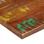 Tablero mesa rectangular madera maciza reciclada 60x50x3,8 cm | Foro24.es | Tu tienda online para hogar, jardín y más Foro24.es