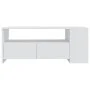 Weißer Couchtisch aus Holzwerkstoff, 102 x 55 x 42 cm von vidaXL, Couchtisch - Ref: Foro24-810917, Preis: 86,83 €, Rabatt: %