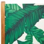 Set de comedor jardín 7 pzas tela madera maciza estampado hojas | Foro24.es | Tu tienda online para hogar, jardín y más Foro24.es