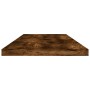 Estantes pared 4 uds madera ingeniería roble humo 80x20x1,5 cm de , Estanterías - Ref: Foro24-838261, Precio: 35,03 €, Descue...