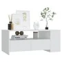 White engineered wood coffee table 102x55x42 cm by vidaXL, Coffee table - Ref: Foro24-810917, Price: 87,60 €, Discount: %