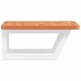 Estante de lavabo de pared de acero y madera maciza de haya by , bathroom vanities - Ref: Foro24-3302426, Price: 78,58 €, Dis...