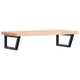 Estante de lavabo de pared de acero y madera maciza de haya by , bathroom vanities - Ref: Foro24-3302439, Price: 144,10 €, Di...