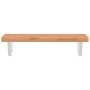 Estante de lavabo de pared de acero y madera maciza de haya by , bathroom vanities - Ref: Foro24-3302374, Price: 107,90 €, Di...